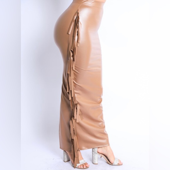 NWT Leather Skirt - Picture 5 of 6